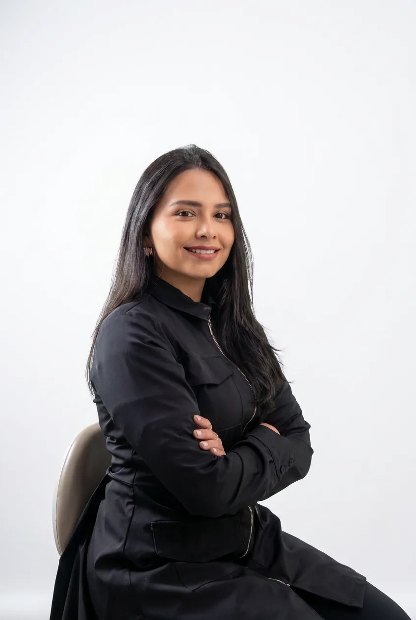 Retrato de la Dra. Karol Chinchilla, Cirujana Dentista en San Pedro Sula